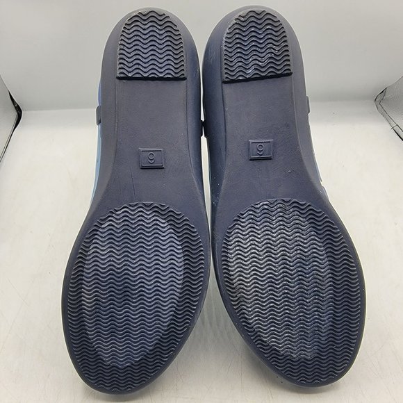 London Fog Collection Piccadilly Womens 6 Blue Tie Dye Rain Boots Outdoors - Picture 8 of 13